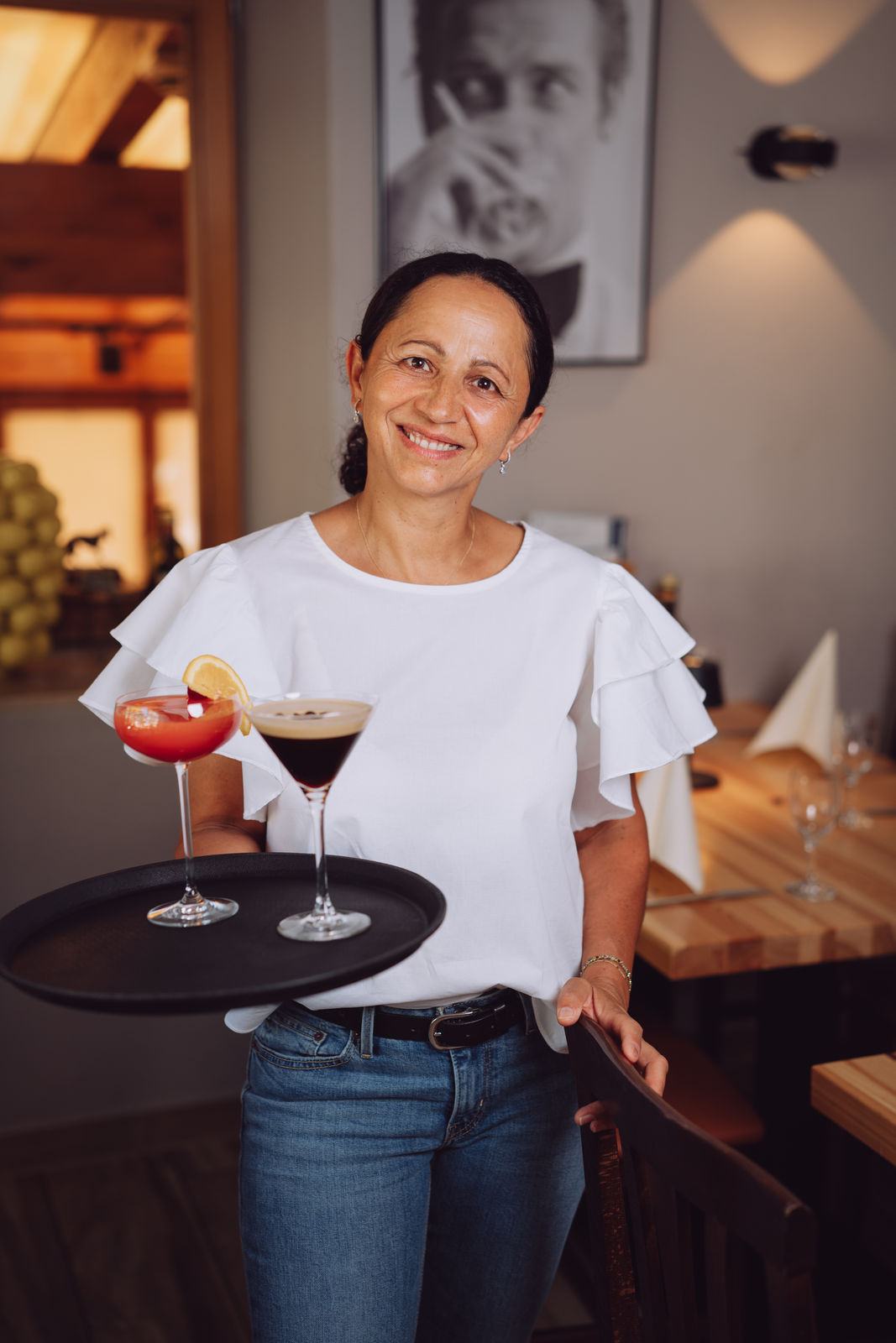 A warm welcome and attentive service at Mamma Clara